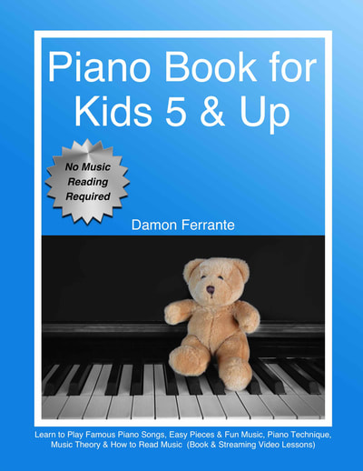 Beginner Piano Book & Online Video Lessons for Children and Adults
